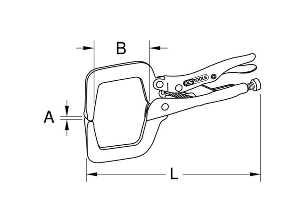 KS Tools 1152009 Gribetang