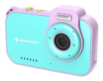 AgfaPhoto Compact ARKCW2BL, 12 MP, CMOS, 2,7K, blå, rosa