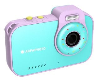 AgfaPhoto Compact ARKCW2BL, 12 MP, CMOS, 2,7K, blå, rosa