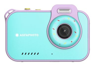 AgfaPhoto Compact ARKCW2BL, 12 MP, CMOS, 2,7K, blå, rosa