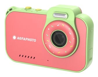 AgfaPhoto Compact ARKCW2RD, 12 MP, CMOS, 2.7K, Vihreä, Punainen