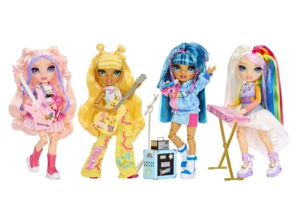 Rainbow High Junior High Jr High Rockband Fashion Dolls - Sunny, Muotinukke, Naaras, 4 vuosi/vuosia, Poika/tyttö, Monivärinen