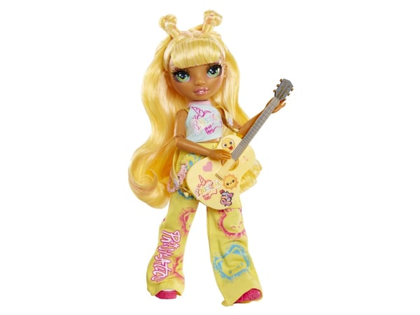 Rainbow High Junior High Jr High Rockband Fashion Dolls - Sunny, Modedocka, Flicka, 4 År, Pojke/flicka, Multifärg