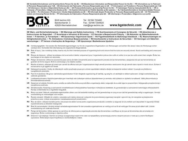 BGS technic Tool Tray 1/3: Multi-Function and Miter Shears Set, 702 g