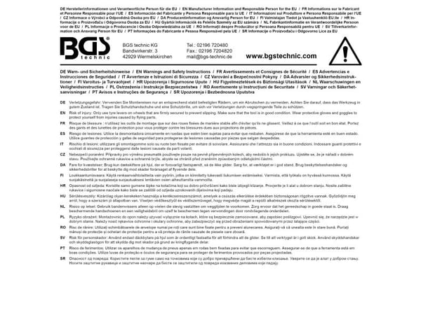 BGS technic Tyre Lever, 712 g