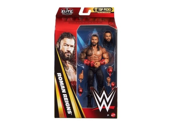WWE Elite Collection Top Picks Roman Reigns Actionfigur, 8 År, Flerfarvet, Plast