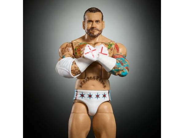 WWE Elite Collection CM Punk Actionfigur, 8 År, Flerfarvet, Plast