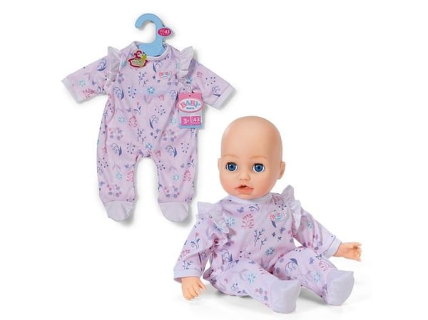 BABY born 840115 babydukketilbehør babydukke jumpsuit