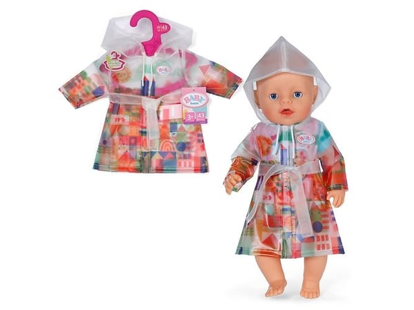 BABY born 839959 dukketilbehør dukkefrakk