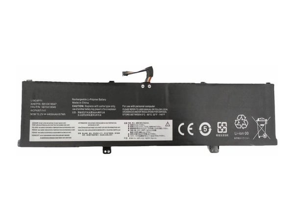 CoreParts - Batteri til bærbar PC (tilsvarer: Lenovo 5B10X19049, Lenovo L19C4P71, Lenovo L19L4P71, Lenovo L19M4P71, Lenovo SB10X19047) - 15,2 V - l...