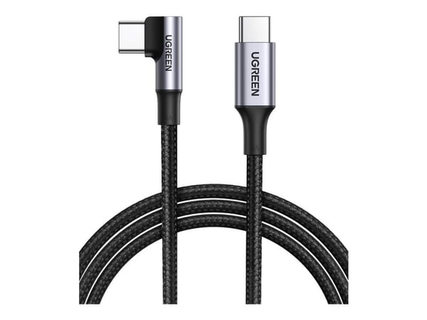 Ugreen 70643, 1 m, USB C, USB C, USB 2.0, 480 Mbit/s, Sort, Grå