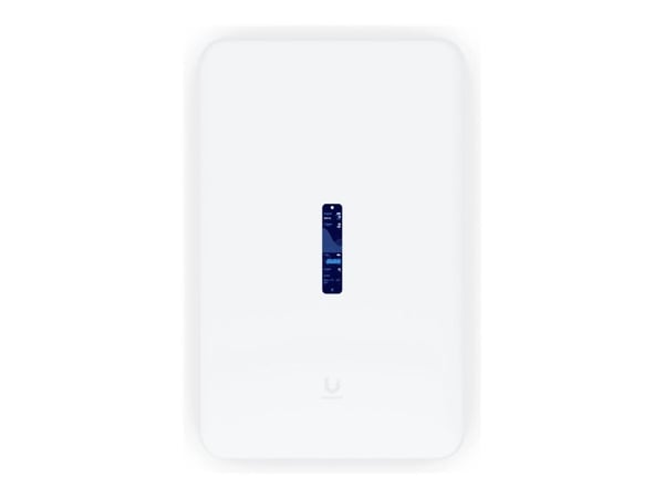 Ubiquiti Dream Wall - UniFi Gateway Console - Wi-Fi6, 10G SFP+, 1G RJ45 PoE++, 2.5G RJ45 WAN, touchscreen
