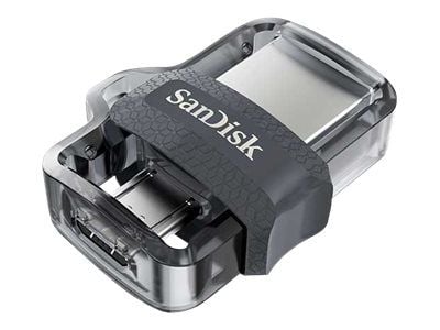 SanDisk Ultra Dual - USB-minne - 128 GB - USB 3.0 / micro USB