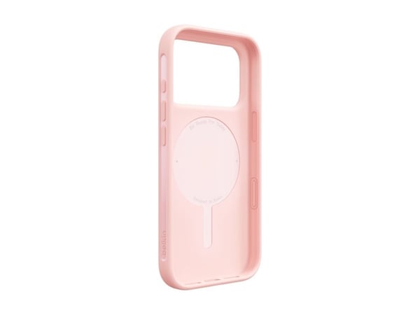 Belkin SheerForce, Suojus, Apple, iPhone 17 Pro Max, 17,5 cm (6.9"), Vaaleanpunainen