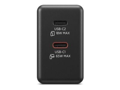 Lenovo Dual USB-C 65W GaN-lader | USB-C | 65 W | Lader