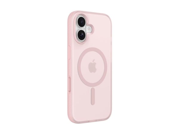 Belkin SheerForce Grip Series - Baksidedeksel for mobiltelefon - MagSafe-samsvar - rosa - for Apple iPhone 17