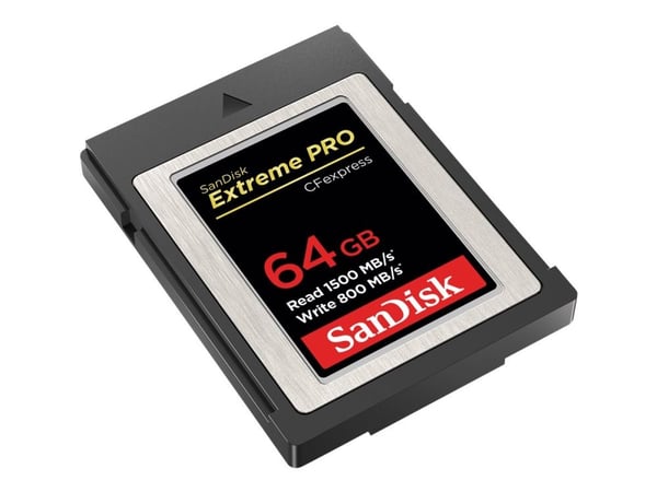 SanDisk Extreme Pro - Flashhukommelseskortti - 64 GB - CFexpress