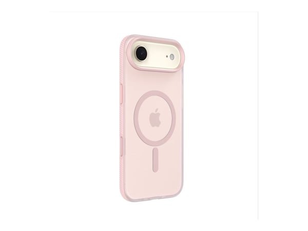 Belkin SheerForce Grip Series - Baksidedeksel for mobiltelefon - MagSafe-samsvar - laget av resirkulerte materialer - rosa - for Apple iPhone Air