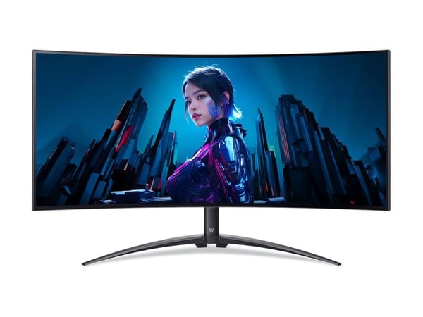 Predator X34X5 QD-OLED (86,4 cm (34 tommer), svart, UWQHD, buet, AMD FreeSync Premium Pro, USB-C, 240Hz panel)