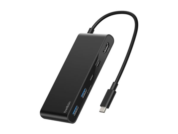 Belkin CONNECT - Dokkingstasjon - for bærbar, smarttelefon, bærbar - USB-C - HDMI
