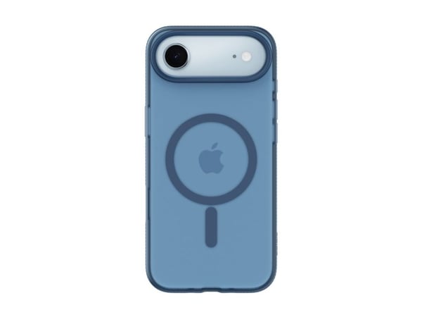 Belkin SheerForce Grip Series - Baksidedeksel for mobiltelefon - MagSafe-samsvar - laget av resirkulerte materialer - marineblå - for Apple iPhone Air