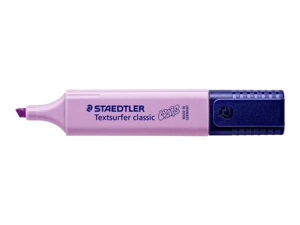 Tekstmarker Staedtler 364 pastel lys lilla Textsurfer Classic - (10 stk.)
