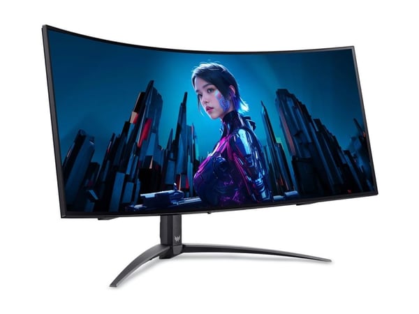 Predator X34X5 QD-OLED (86,4 cm (34 tommer), svart, UWQHD, buet, AMD FreeSync Premium Pro, USB-C, 240Hz panel)