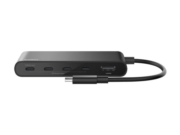 Belkin CONNECT - Dokkingstasjon - for bærbar, smarttelefon, bærbar - USB-C - HDMI