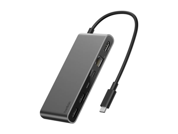 Belkin CONNECT - Dokkingstasjon - for bærbar, bærbar, smarttelefon, skrivebord - USB-C - HDMI - 2.5GbE