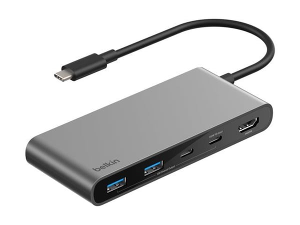 Belkin CONNECT - Dokkingstasjon - for bærbar, smarttelefon, bærbar - USB-C - HDMI