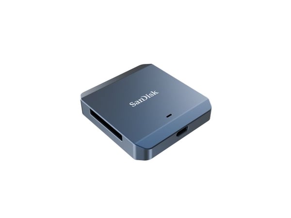SanDisk PRO-CINEMA - Videofangstadapter - USB-C 3.2 Gen 2x2 - metallisk himmelblå
