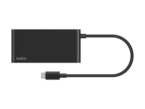 Belkin CONNECT - Dokkingstasjon - for bærbar, smarttelefon, bærbar, skrivebord - USB-C - HDMI