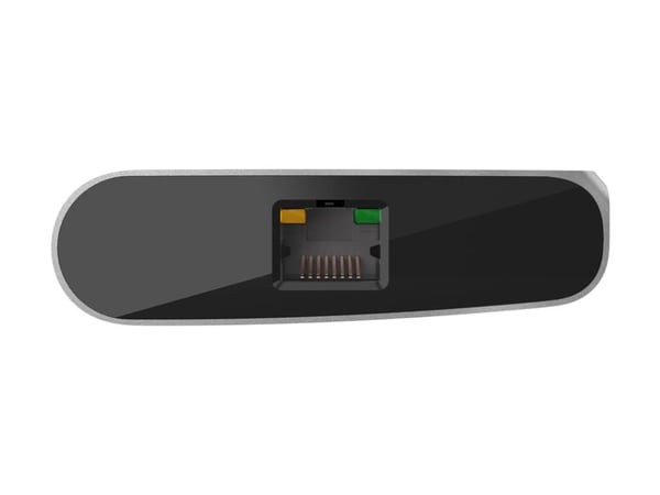 Belkin CONNECT 8-in-1 Dual Display Core Hub - Dokkingstasjon - USB-C - 2 x HDMI - 1GbE