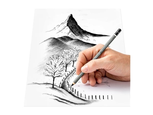 Staedtler 61 100C, Flere, Sort, Grå, PEFC, 4,5 mm, 9 stk