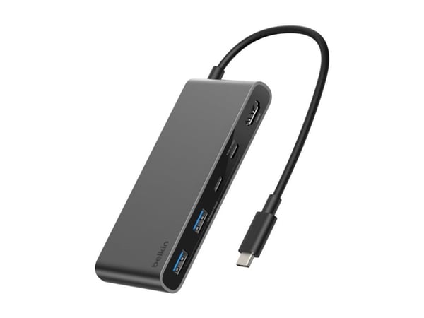 Belkin CONNECT - Dokkingstasjon - for bærbar, smarttelefon, bærbar - USB-C - HDMI