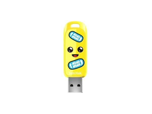 SanDisk Fortnite - Peely Edition USB-flashstasjon - 256 GB - USB 3.2 Gen 1