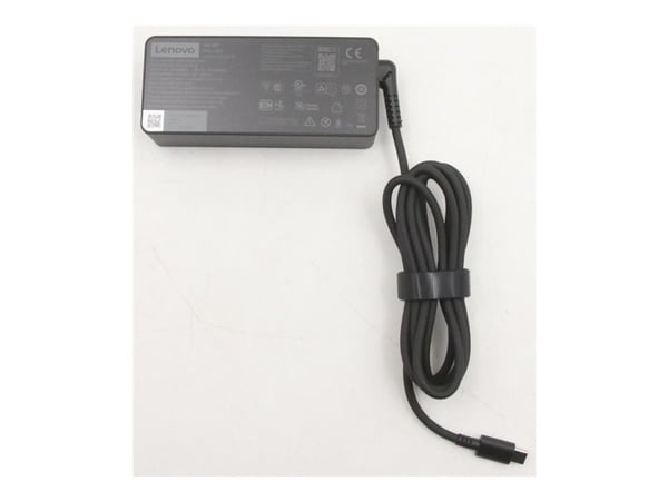 Lenovo ADLX65YAC2D - USB-C strömadapter - AC 100-240 V - 65 Watt - svart - för P/N: 01FR027, 01FR029, 01FR031, 02DL127, 02DL129