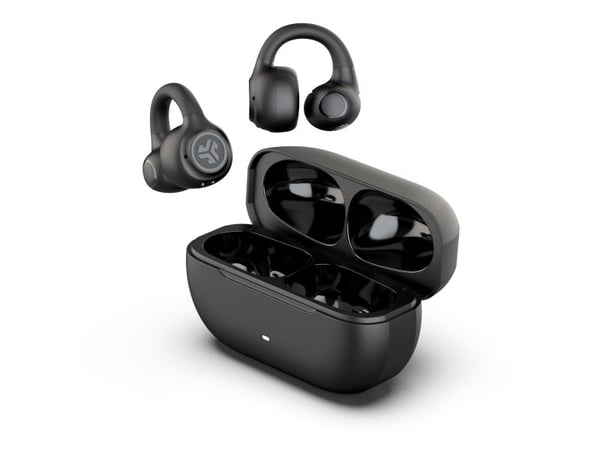 JLab Flex, True Wireless Stereo (TWS), 20 - 20000 Hz, Idretter, Hodesett, Svart