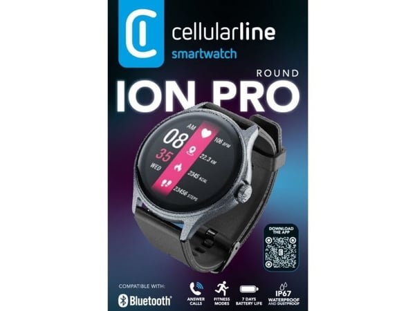 Cellularline BTIONWATCHPRORK, 3,51 cm (1,38"), TFT, berøringsskjerm