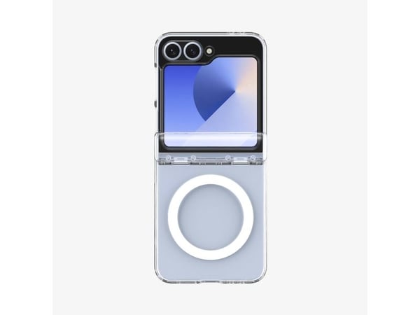 Spigen Ultra Hybrid Pro (MagFit), Omslag, Samsung, Galaxy Z Flip 6, 17 cm (6.7"), Transparent, Vit
