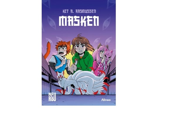 Maskene, Akira og Toto 3, Neuro, Leseklubb | Kit A. Rasmussen | Språk: Dansk