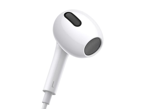 Baseus C17, Kabel, Samtal/musik, 20 - 20000 hz, Headset, Vit