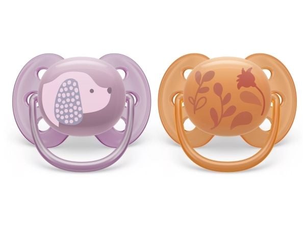 Philips AVENT SCF091/18, Superpehmeä tutti, Hampaita hoitava, Silikoni, Poika/tyttö, Konepesunkestävä
