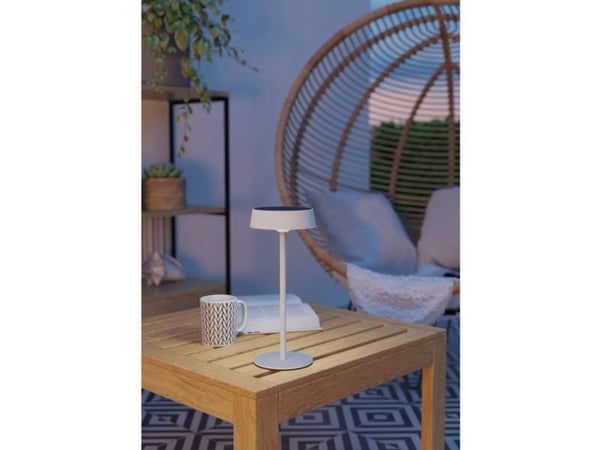 EGLO SIMERI, Hvit, Stål, Terrasse, Svart, IP44, III