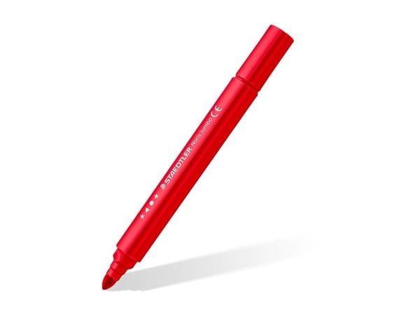 STAEDTLER Noris jumbo 328-B - Fibertuppenn - assorterte farger - 3 mm (en pakke 12)