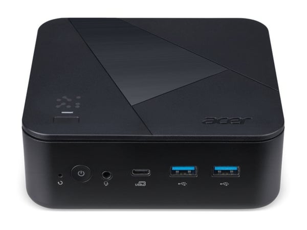 Acer Revo Box AI RB102-KRK - Barebone - mini-PC 1 x Ryzen AI 5 340 / inntil 4.8 GHz - RAM 16 GB - SSD 512 GB - Radeon 840M - IEEE 802.11ax (Wi-Fi 6...