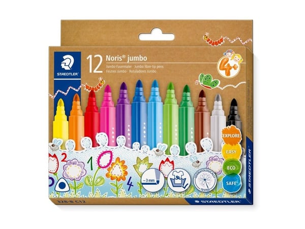Staedtler kuitukärkikynät 328-B C12 12 kynää (328-B C12)