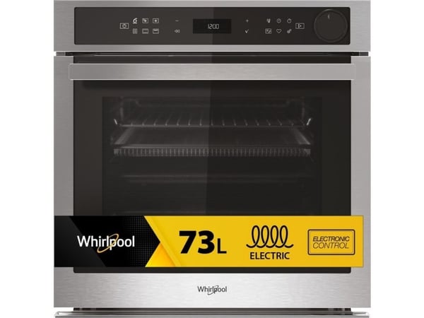 Whirlpool Absolute AKZ9S 8271 IX - Ovn - med dampfunksjon - innebygd - fordypning - bredde: 56 cm - dybde: 55 cm - høyde: 58.3 cm - med selvrens - ...