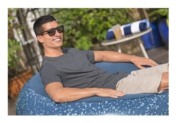Bestway 75154, Mørkeblå, Vinyl, Velour, 100 kg, 1220 mm, 1220 mm