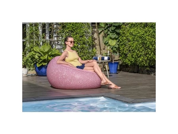 Bestway 75155, Rosa, Vinyl, Velour (laptop), 100 kg, 1220 mm, 1220 mm